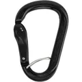 Austrialpin HMS Rondo Alu Slide-Autolock Selfie Karabiner (Größe One Size, schwarz)