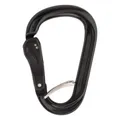 AustriAlpin HMS Rondo Alu Slide-Autolock Selfie Karabiner, schwarz