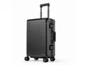 Travelhouse Handgepäckkoffer Tokyo, 4 Rollen, Aluminium Hartschale TSA Zahlenschloss Aluminium-Rahmen