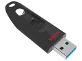SANDISK Ultra USB 3.0 Flash-Laufwerk USB-Stick, 64 GB, 130 Mbit/s, Schwarz