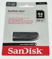 Sandisk Ultra USB 3.0 Flash Drive 64 GB Schwarz (SDCZ48-064G-U46)