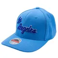 Mitchell & Ness NBA/HWC Team Ground 2.0 Classic Red Curved Snapback - Los Angeles Lakers, 1960 Logo, Blau