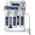OsmoFresh Osmoseanlage Proline X3 - 600 GPD, Untertisch, weiß, für Wasseranschluss, mit Armatur & 5 Filterstufen