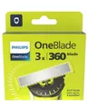 3x Wymienne ostrza PHILIPS 360 OneBlade QP430/50