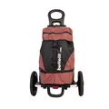 b bellelli B-Tourist - Fahrradtransportwagen - Nutzlast 25 kg - Mit brauner Tasche