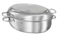 Bräter RÖSLE ELEGANCE BHT 38x13x25.50 cm silber