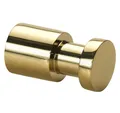 BRILLANTBAD® Kleiderhaken BILLO Kleiderhaken Messing Gold poliert für Bad & Küche >> Bohren, Einfach zu installieren mit beilegenden Schrauben- & Dübelset