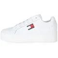 Tommy Hilfiger Shoes Leder-Sneakers in Weiß - 40