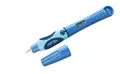 Pelikan griffix Füller Rechtshänder Bluesea – ergonomischer Schreiblernfüller für Kinder, Schulfüller mit Edelstahlfeder & Patrone