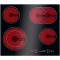 Bomann® Autarkes Kochfeld | 4 Zonen | Kochfeld Autark mit Slide Control & Timerfunktion | Kochplatte mit 9 Stufen | Glaskeramikkochfeld 6600W & Kochstoppautomatik | EBK 7941