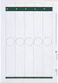 125 LEITZ Ordnerrücken-Etikett für Hängeordner, 34 x 279 mm