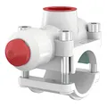 Flamco T-plus Rohrverbindung für Kopferrohre (brass, DN22 x RP½)