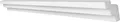 Decosa Lichtleiste Kristine, 2 m x 38 mm x 48 mm  Zierprofil