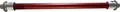 FollowMe Steckachse Zugrad Aluminium passend z.b. für SRAM/Maxle rot M12 x 1,75 x 174 mm