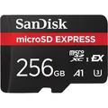 SanDisk Express (256 GB, microSD Express, U3, UHS-I) (SDSQXFN-256G-GN4NN)