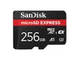 SanDisk microSD Express Card, QuickFlow Technology, QSDSQXFN-256G-GN4NN