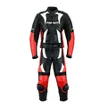 PROANTI Lederkombi Motorrad Leder Kombi Motorradkombi 2 Teiler