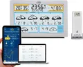 TFA Dostmann WLAN Wetterstation Online Wettervorhersage Funk Außensensor