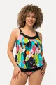 Ulla Popken Tankini Tankini Früchte Softcups Träger verstellbar