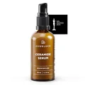 JUNGLÜCK Ceramide Serum - Vegan | Cremiges Gesichtsserum nährt trockene, gereizte Haut und mindert Rötungen | Schützt wirksam und natürlich die Hautbarriere