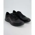 Ecco Irving Sneaker Obermaterial: Leder schwarz 47 EU