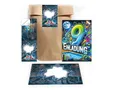 Limonia 12 Einladungskarten zum 9. Kindergeburtstag Graffiti Street Art Einladung Set Geburtstag Mädchen Kinder Jungs Jungen Boys Geschenktüte inkl. 12 Umschläge, 12 Tüten, 12 Aufkleber