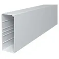 Obo Bettermann Wand- Und Deckenkanal Mit Bodenlochung 80x210x2000 Polyvinylchlorid Reinweiß Ral 9010, 2 Meter, 6191312