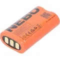 NEBO 2x21700 Li-Ion Akku, 9000mAh, 3,7V, 33,3Wh, wiederaufladbar