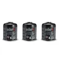 Weber Gas-Kartusche 3er-Pack, 17669 für Weber Q 100-/1000-Serie, Performer D