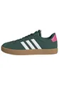 adidas Damen VL Court 3.0 Shoes, Collegiate Green/Cloud White/Pulse Magenta, 42 EU