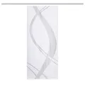 Schiebevorhang TIBASO - weiß-transparent - 57x145 cm