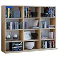 VCM my home Bücherregal Megosa Mini sonoma-eiche 102,0 x 23,0 x 83,0 cm, 1 St.