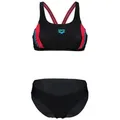 Arena Bustier-Bikini Arena Damen Bikini THREEFOLD TWO PIECES Bikini 006482 schwarz 36