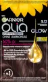 Garnier Olia Dauerhafte Haarfarbe 5.12 Schimmerndes Samtbraun, ohne Ammoniak, permanente Coloration, bis zu 100% Grauabdeckung, langanhaltende Farbe bis zu 8 Wochen, intensiver Glanz & Pflege, 1Stk.