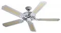 Helios DVAW 130 Deckenventilator, antik, 5-Blatt-Laufrad, 130cm weiß (8650)