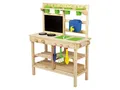 Spielküche Outdoor Matschküche Holz Holzküche Waschbecken Garten Kinder Neu OVP