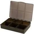 Fox Edges Standard Internal 6 Compartment Box - Zubehörbox für Karpfentackle, Kleinteilebox für Angelzubehör, Tacklebox