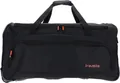 travelite Reisetasche Trolley Basics Fresh Wheeled Duffle Black schwarz 73cm