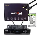 MK-Digital Mutant HD66 SE UHD 2160p E2 Linux Receiver mit 1x DVB-S2 & 1x DVB-C/T2 Tuner, PVR, WiFi + 2TB Festplatte