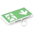 ENOVALITE LED Fluchtwegleuchte Wandmontage Notleuchte mit Anti Panik Licht TEST Funktion Notstromeinheit Fernbedienung