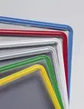 Novus Sichttafel (DIN A4, klare Hartfolie) schwarz