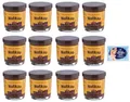 12 x Nutkao Kakaobreme mit Haselnüssen, 200 g Glas + 1 Beutel Talkum Felce Azzurra 100 g