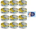 12er-Pack Nostromo Thunfisch Tonno all'Olio di Oliva,Thunfisch in Olivenöl,300g Dose + 1er-Pack Kostenlos Felce Azzurra Talkumpuder, 100g-Beutel