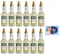 12er-Pack Ponti Essig Dolceagro Il Delicato Spray Weinessig Essig und aromatischer Traubenmost,250ml Glasflasche + 1er-Pack Kostenlos Felce Azzurra Talkumpuder, 100g-Beutel