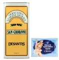 1er-Pack De Santis San Giovanni Olio Extra Vergine di Oliva,Natives Olivenöl Extra,Ideal für alle Anwendungen in der Küche,5Lt Dose + 1er-Pack Kostenlos Felce Azzurra Talkumpuder, 100g-Beutel