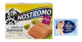 10x Nostromo Filetto Di Salmone All'olio Di Oliva 110g+Talkumpuder 100g