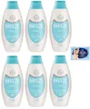 6x Breeze, Neutrales Duschshampoo Und Duschgel 400ml+Talkum 100g