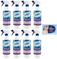 8er-Pack Quasar Glasreiniger 650 ml + 100 g Talkum