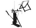 ConStands Reifenmontagemaschine Reifenmontiergerät 12-17" Set + Wuchtbock XL9 schwarz
