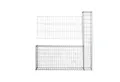 ESTEXO Gabionenzaun Gabionen Mauer Gartenzaun 140x150 cm Gabione Steinkorb Rankgitter Dr